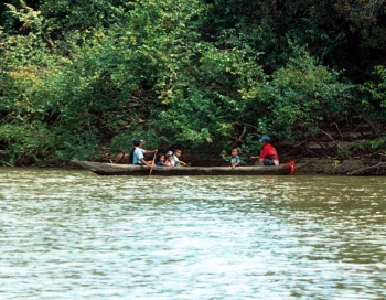 Guyanas Flüsse: Hauptverkehrswege...