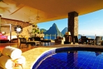 Jade Mountain: Piscine privée dans suite