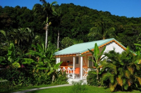 Bungalow im kreolischen Stil