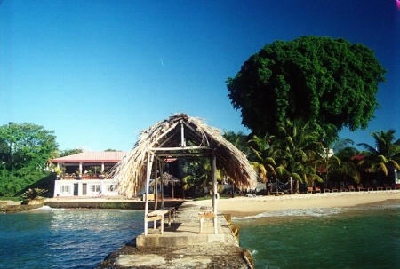 Hôtel vue du ponton